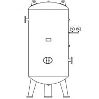 **AIR TANK 1,000 Liters ถังเก็บลม 1,000 ลิตร