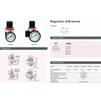 ชุดปรับแรงดันลม Regulator รุ่น AR2000