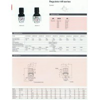 ชุดปรับแรงดันลม(อย่างดี) Regulator รุ่น AR5000-10