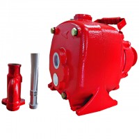 ปั๊มชนเครื่อง - หัวปั๊มเจ็ทคู่ เพลาลอย 1 นิ้ว (JR-230N)