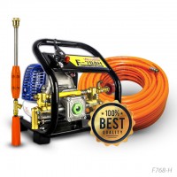 เครื่องพ่นยาแบบเครื่องยนต์ - เครื่องพ่นยาแบบพกพา100บาร์ สาย50เมตร (F-768H PREMIUM)