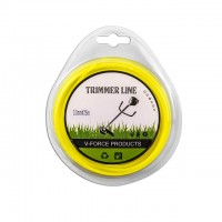 เครื่องมือการเกษตร - เอ็นตัดหญ้า แบบกลม 3.0 มิล 15 เมตร (สีเหลือง) (VT-เอ็นกลมเหลือง)