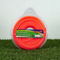 เครื่องมือการเกษตร - เอ็นตัดหญ้า แบบสี่เหลี่ยม 4.0 มิล 28 เมตร (VT-GT67-40(สีส้ม))