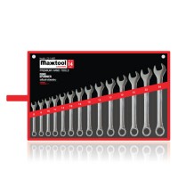 เครื่องมือฮาร์ดแวร์ - ชุดประแจแหวนข้างปากตาย 14ชิ้น (CS-14SET)