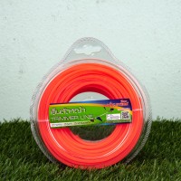 เอ็นตัดหญ้า แบบหกเหลี่ยม 3.0 มิล 15 เมตร (VT-HG-30(สีส้ม)-15M)